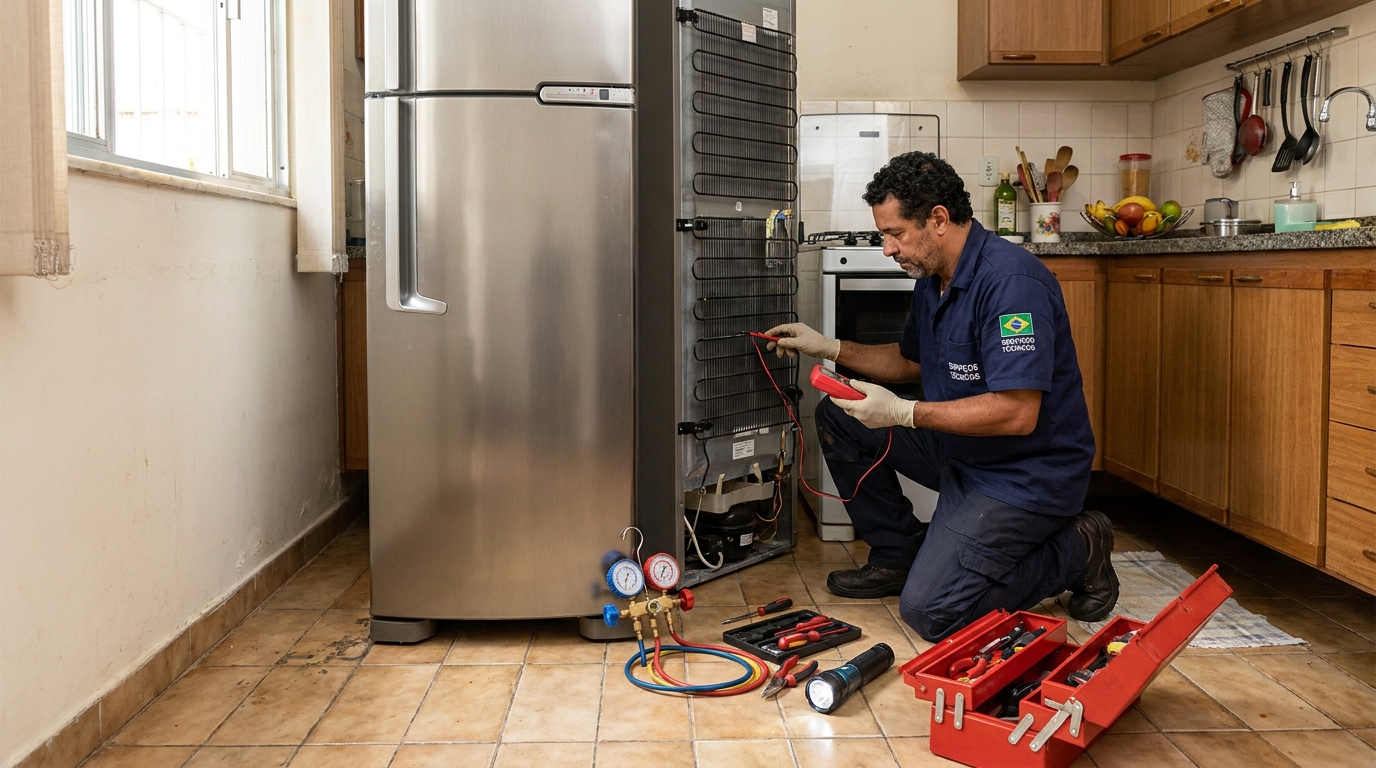 Manutenção na refrigeração em Vitória-ES